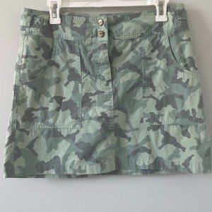 Light Camo Daisy Fuentes Mini Skirt